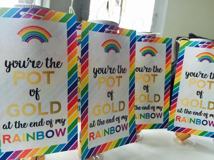 YOU’RE THE POT OF GOLD AT THE END OF MY&nbsp;RAINBOW