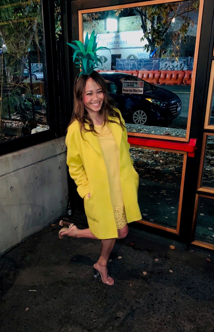 DIY: PINEAPPLE COSTUME